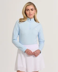 Baby Blue Quarterzip