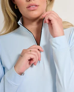 Baby Blue Quarterzip