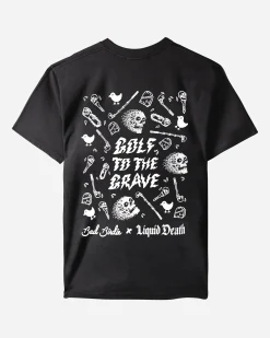 Bad Birdie X Liquid Death Golf To The Grave Tee