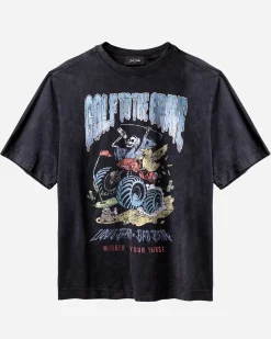 Bad Birdie X Liquid Death Reaper Tee