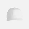 Birdie Block Hat - White