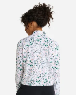 Daisy Paisley UV Quarterzip