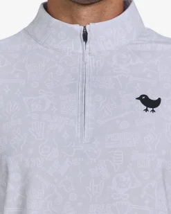 Doodle Quarterzip