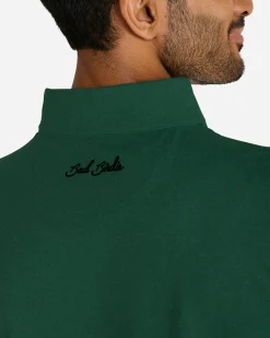 Evergreen Heather Quarterzip