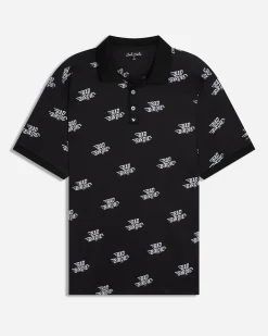 Flighted Black Ridge Polo
