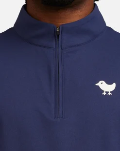 Navy Quarterzip