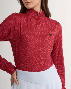Red Alert Quarterzip