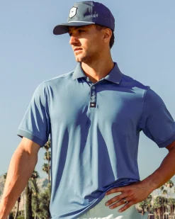 Ridge Polo - Cornet Blue