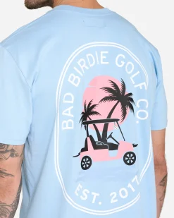 Roll 'em Tee - Sky Blue