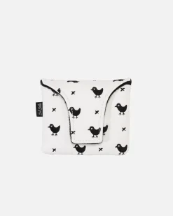 Tossed Logo Mallet - White